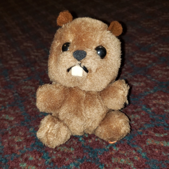 Toys Vintage 1978 Tiny Mini Beaver Stuffed Animal Plush Poshmark